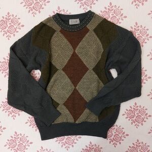 Tosani Argyle Sweater